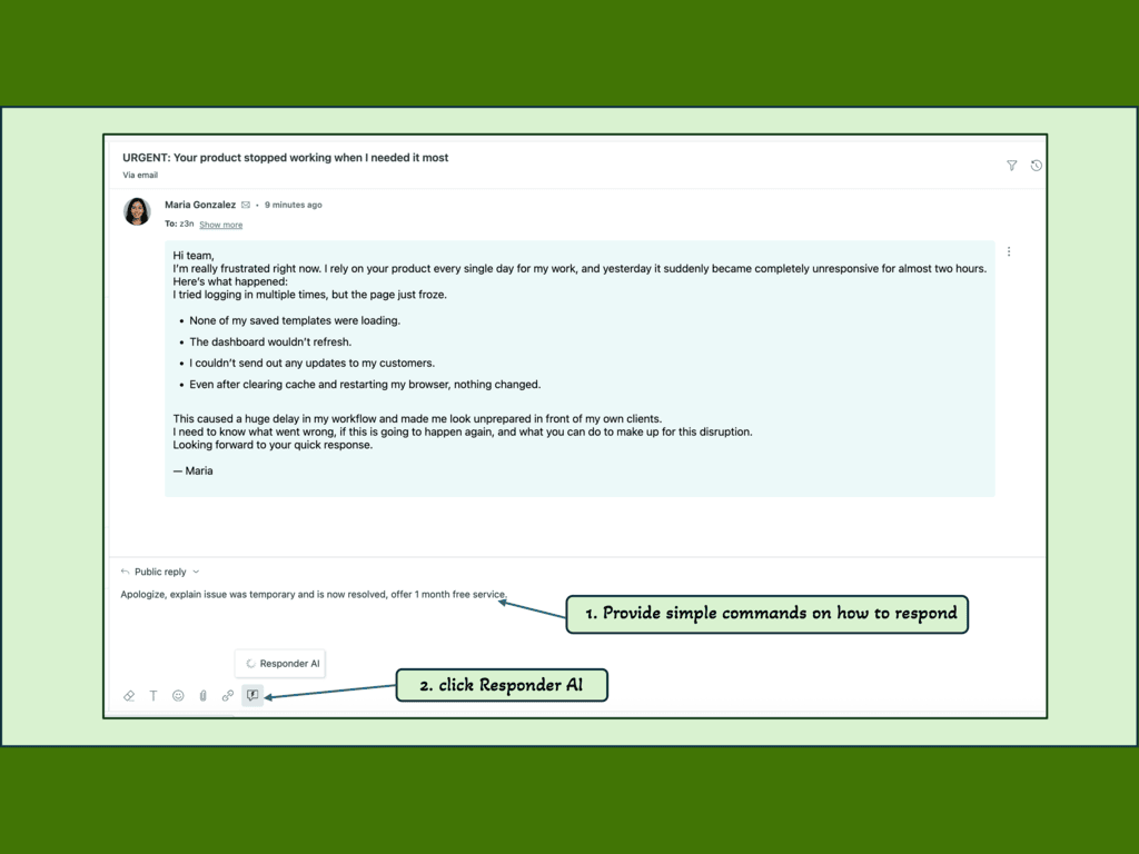 Responder AI screenshot 1